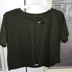 Very nice army green shirt from ROMWE size M
